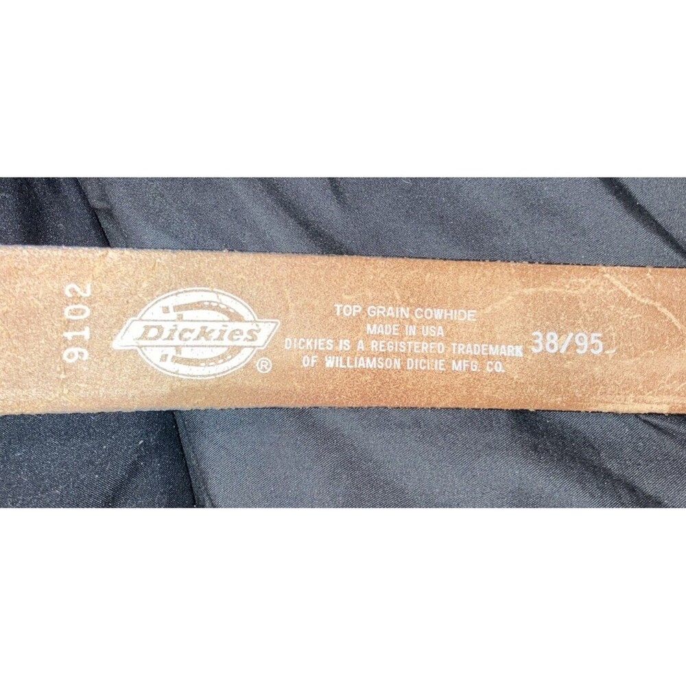 Dickies 9102 Top Grain Cowhide 38/95 Add Your Own Buckle